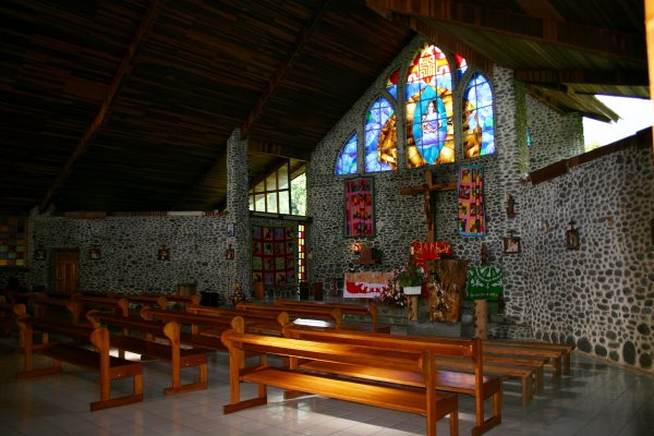 ...and rocks from the balast of old ships.